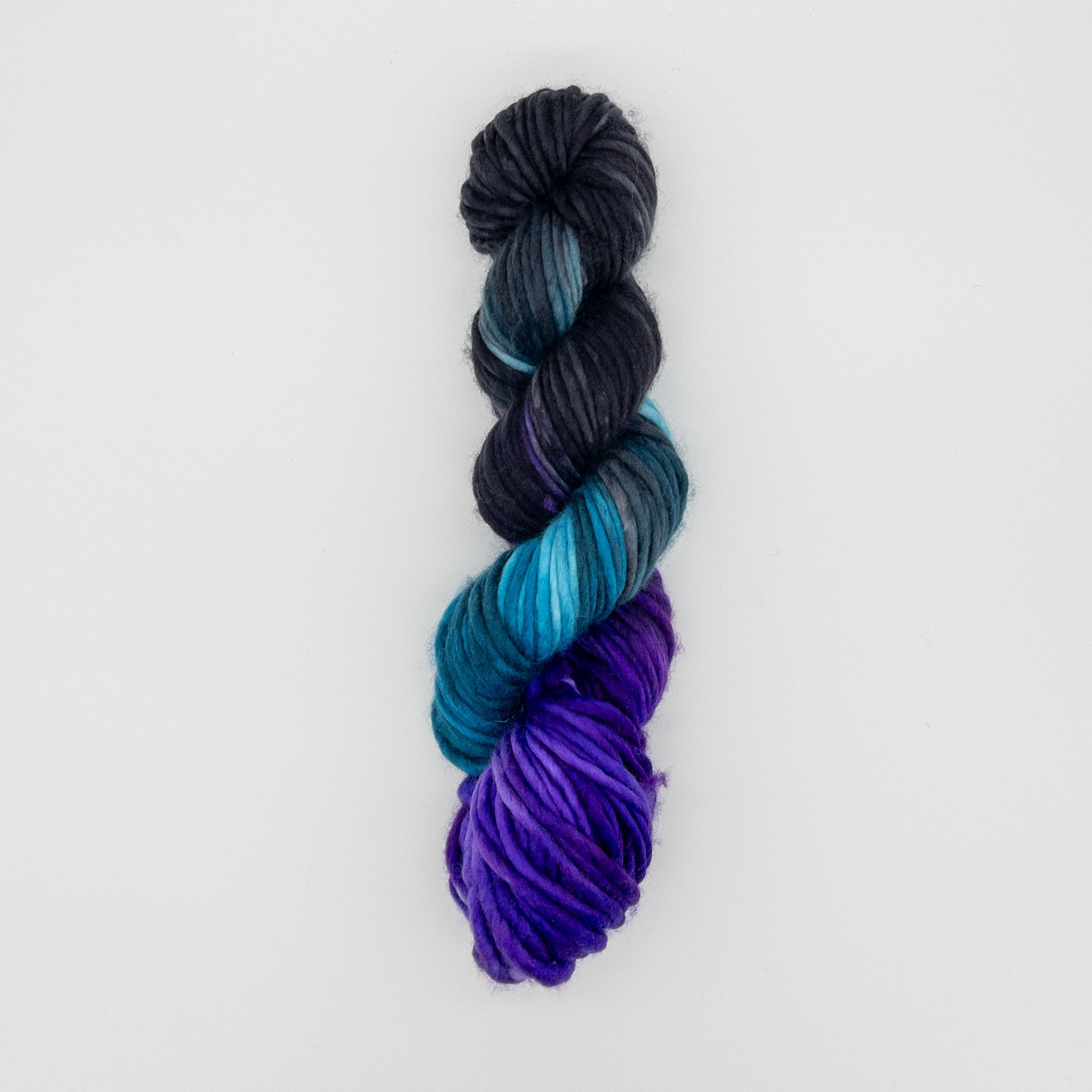Loopy Signature Bulky (Black Hole) - 1 ply Superwash Merino